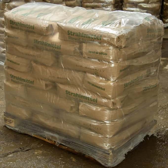 کیسه 25 کیلوگرمی پالت شده